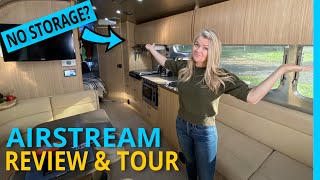 Airstream Tour Brutally Honest Review of our Flying Cloud Bunk RV [upl. by Annatnas]