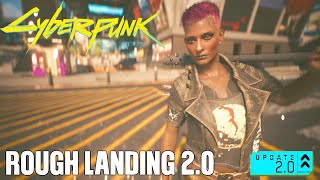 Cyberpunk 2077 20 Rough Landing Trophy  Achievement Guide Superhero Landing [upl. by Llesram]