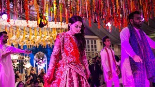 Minal Khan Dance Performance on Aiman Khan Mehndi [upl. by Airoled]