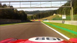 spa on board footage in austin healey 3000 [upl. by Hareema]