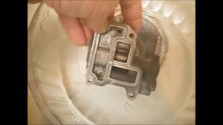 Removal and Repair of 91 22re Throttle Body and Idle Air Control Valve Part 2 [upl. by Harrow154]