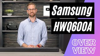 Samsung HWQ600A Soundbar With Sound Demo [upl. by Edrea327]