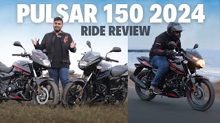 2024 Pulsar 150  Ride Review  Bluetooth Display 🔥  Worth buying in 2024 [upl. by Elleirda]