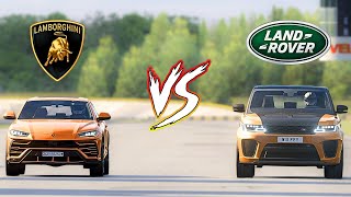 URUS vs RANGE ROVER  DRAG RACE dragrace lamborghini rangerover assettocorsa gaming gameplay [upl. by Letty388]