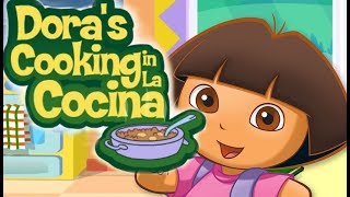 Dora Cooking In La Cocina  2011 Dora the Explorer Game [upl. by Reiners]