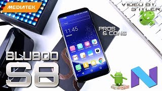 BLUBOO S8 Black InDepth Review Galaxy S8 Lookalike for 149 [upl. by Sliwa484]