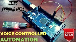 How to Voice Controlled Automation Using ARDUINO MEGA HC06 Bluetooth Module [upl. by Gris509]