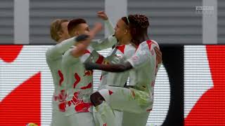 231 YUSSUF POULSEN GOALS l RB LEIPZIG VS BOHEMIAN FC l FIFA 23 [upl. by Nawad42]