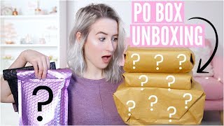 HUGE SURPRISE PO BOX UNBOXING  Sophie Louise [upl. by Uziel540]