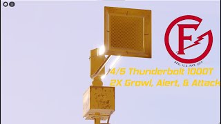 45 Federal Sign amp Signal Thunderbolt 1000T  2X Growl Alert amp Attack  Meade County Roblox [upl. by Intihw]