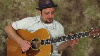 Acoustic Blues Guitar Lesson  Licks and Concepts for the Key of G [upl. by Carrew]