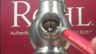 How to Replace a Cartridge in a ROHL Perrin amp Rowe U4766 Kitchen Faucet [upl. by Ihsir]