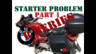 1997 BMW R1100RT Starting issues Troubleshoots Part1 [upl. by Sender880]