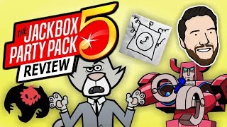 The Jackbox Party Pack 5 Review amp Individual Game Summary  2 Left Thumbs  Jackbox 5 Review [upl. by Sikko]