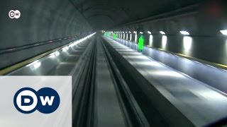 The Gotthard Base Tunnel in Switzerland  Made in Germany [upl. by Terrena671]