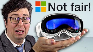 Microsoft Reacts to the Apple Vision Pro [upl. by Googins]