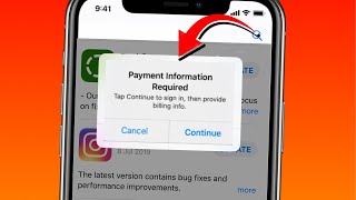 How to fix Payment information required  Payment method verification required in app store iOS ✅ [upl. by Hplar293]