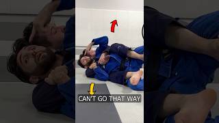 The 1 Concept To Avoid Getting Choked bjj technique escape jiujitsu [upl. by Aisatan]