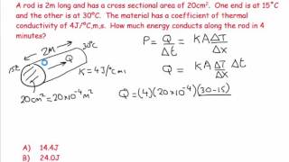 48R4  Thermal Conductivity 1  numerical [upl. by Frymire]