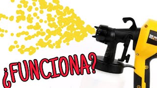 Pistola PARA PINTAR PAREDES ¿funciona 🤔 [upl. by Melamed]