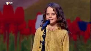 Hollands Got Talent  Amira 9 sings opera O Mio Babbino Caro  Full version [upl. by Nellahs330]