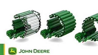 John Deere Fixed Chamber Balers  Animation [upl. by Aiekal]