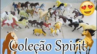 atualizado Coleção SPIRIT O CORCEL INDOMÁVEL  RIDING FREE  cavalos de brinquedo [upl. by Clements]