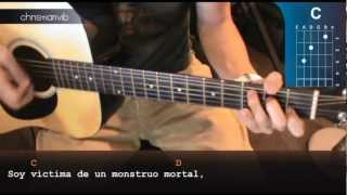 Cómo tocar quotEl Chancro Vorázquot de Vete a la Versh en Guitarra Acústica HD Tutorial  Christianvib [upl. by Nair566]