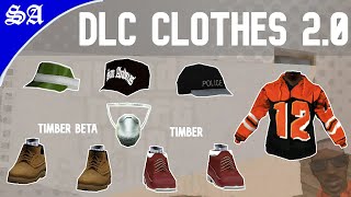 GTA SA  How to install Clothes Menu Skin Selector V21 [upl. by Maupin]