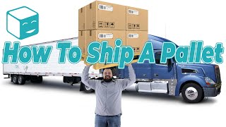 How To Ship A Pallet Preparing A Palletized LTL Freight Shipment Warehousing Tutorial [upl. by Reginnej510]