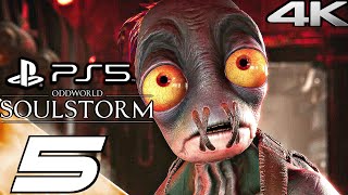 ODDWORLD SOULSTORM PS5 Gameplay Walkthrough Part 5  Necrum amp The Mines 4K 60FPS [upl. by Eterg890]