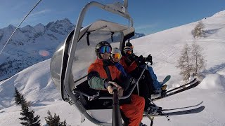 Ski Day  Passo del Tonale [upl. by Nnovahs]