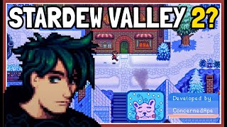 The Stardew Valley Dev quotConcernedApequot Announces His NEW Game [upl. by Sucramej117]