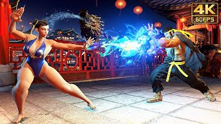 STREET FIGHTER 6  High Level Gameplay 3 All Characters Battle Hub Beta  4K 60ᶠᵖˢ ✔ [upl. by Schulman]