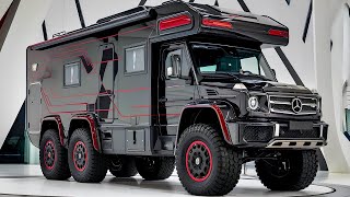 2025 Mercedes 4x4 Camper Van Luxury Meets OffRoad Adventure [upl. by Tansy]