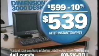 Dell Television Commercial 2004 [upl. by Bernadine]