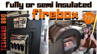 Best Firebox for offset smoker fully or semi insulated semi insulated  Sub ITAPORT [upl. by Aznarepse]