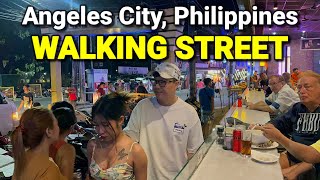 Walking Street Philippines 2023  Nightlife in Angeles City  Clark Pampanga [upl. by Bordie]