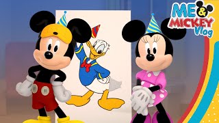 Mickey and Minnie Mouse Play Birthday Party Games 🎈  Me amp Mickey  Vlog 75 disneyjr [upl. by Tatum]