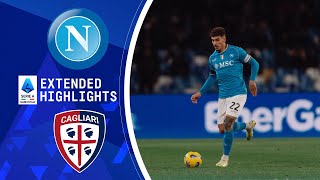 Napoli vs Cagliari  Extended Highlights  Serie A  CBS Sports Golazo [upl. by Aihsiyt]