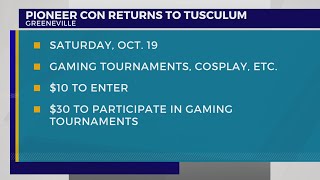 Pioneer Con returns to Tusculum University with something for all gamers [upl. by Romola]