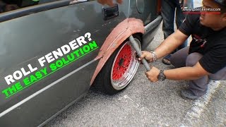 Rolling Fenders  Quick Easy And Free  Proton Saga [upl. by Sachs852]