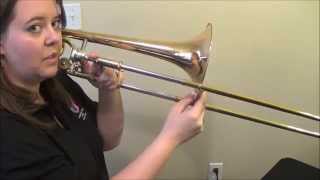 Trombone Lesson 11 Assembly and hand placement [upl. by Nasas465]