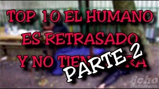 TOP 10 EL HUMANO ES RETRASADO Y NO TIENE CURA PARTE 2  8cho [upl. by Initsed409]