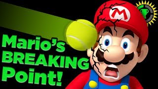 Game Theory How to BREAK Mario Mario Tennis Aces [upl. by Yldarb]