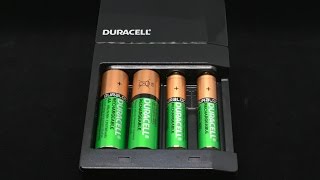 Duracell HiSpeed Charger 4AA Ready in 4 Hours [upl. by Neih663]