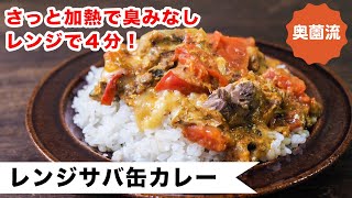 さっと加熱で、サバ缶の美味しさを最大限に引き出す、めちゃ旨カレーの作り方。 [upl. by Mogerly]