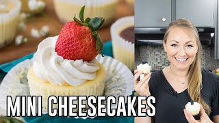 How to Make Mini Cheesecakes [upl. by Amsirp]