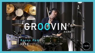 Groovin Hard drumgroove drums korg [upl. by Kosel]