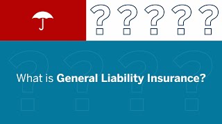 What is General Liability Insurance [upl. by Boni677]